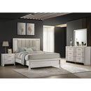 6 Drawer Storage Dresser Furniture - Antique White by HouseOfZazla