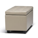 Cosmopolitan - Upholstered Storage Ottoman by HouseOfZazla