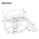 House Shape Bunk Bed With Slide And Ladder by HouseOfZazla