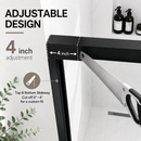 60 in. W x 72 in. H Semi-Frameless Sliding Shower Door by HouseOfZazla