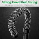1Pair Ropeless Battle Ropes for Home Portable Compact Workout Exercise Training Battle Rope With Waist Strap for Women Men Strength Training Spring Ba