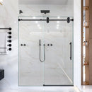 56-60"W x 72"H Frameless Single Sliding Shower Door by HouseOfZazla
