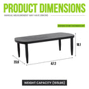 Outdoor Elegance Table, Rounded Corners by HouseOfZazla