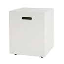 Modern Tank Holder Side Table With Smooth Concrete Surface by HouseOfZazla
