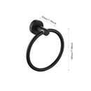 6 Piece Bathroom Towel Rack Set Wall Mount