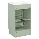 Bathroom Vanity With Sink, Cabinet With Adjustable Shelf by HouseOfZazla