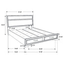 Annie - 5 Piece Bedroom Set
