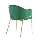 Modern Upholstered Dining Chair With Frame And