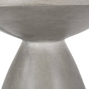 Outdoor Lightweight Concrete Side Table by HouseOfZazla