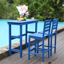 Outdoor Patio Bar Height Chair by HouseOfZazla