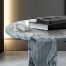 Luxury Coffee Table With Unique Veining, Unique Stone Design by HouseOfZazla