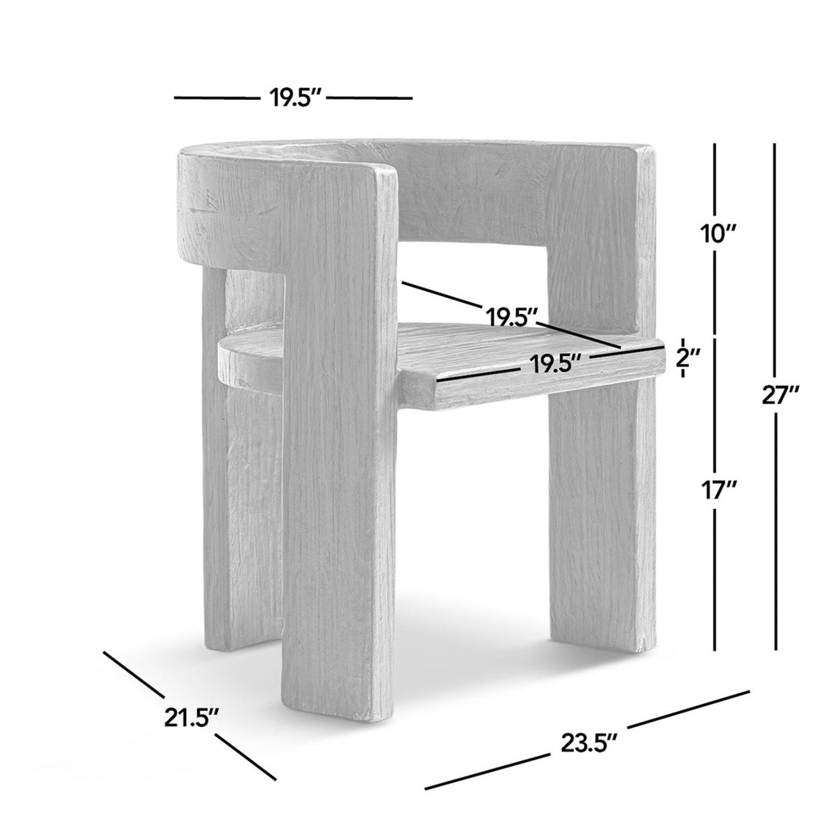 Soren - Accent Curved Dining Chair, photo 18 of 25