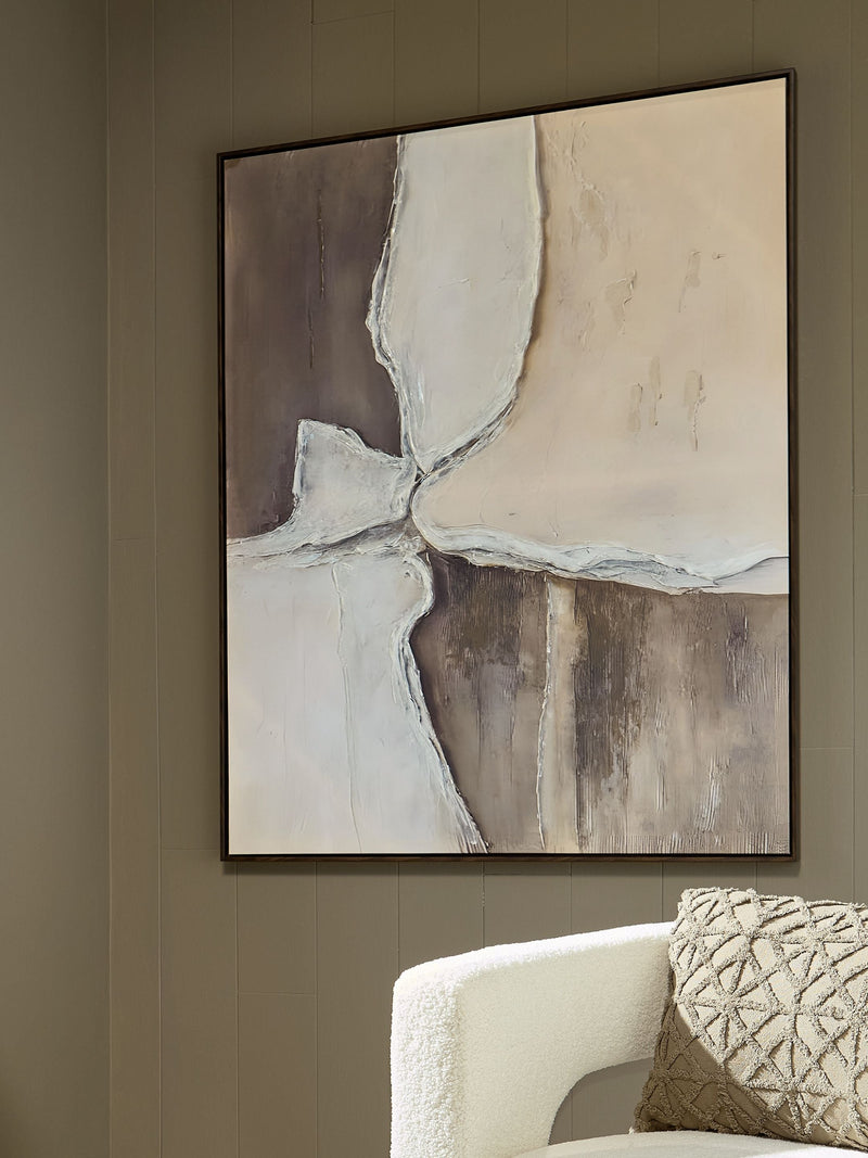 Junward - Wall Art - Brown / Tan / White, photo 3 of 7