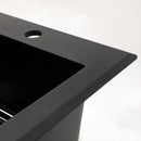 Quartz Kitchen Sink, Granite Composite, Drop In Sink With Durable Design by HouseOfZazla