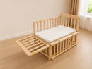 Solid Wood Baby Bassinet