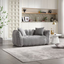 Cozy Beanbag Chair With High Resilience Foam Core For 2 by HouseOfZazla