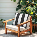 2 Pack Outdoor Throw Pillows, Waterproof & Fade-Resistant (18x18 Inch)