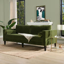 Nicholi - Mid-Century Modern Sofa - Olive Green by HouseOfZazla