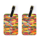 Hot Peppers Luggage Tag