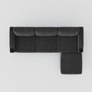 3 Seater Convertible Combination L Shaped Sofa With Footstools With Storage by HouseOfZazla