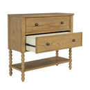 2 Drawer Accent Chest - Natural by HouseOfZazla