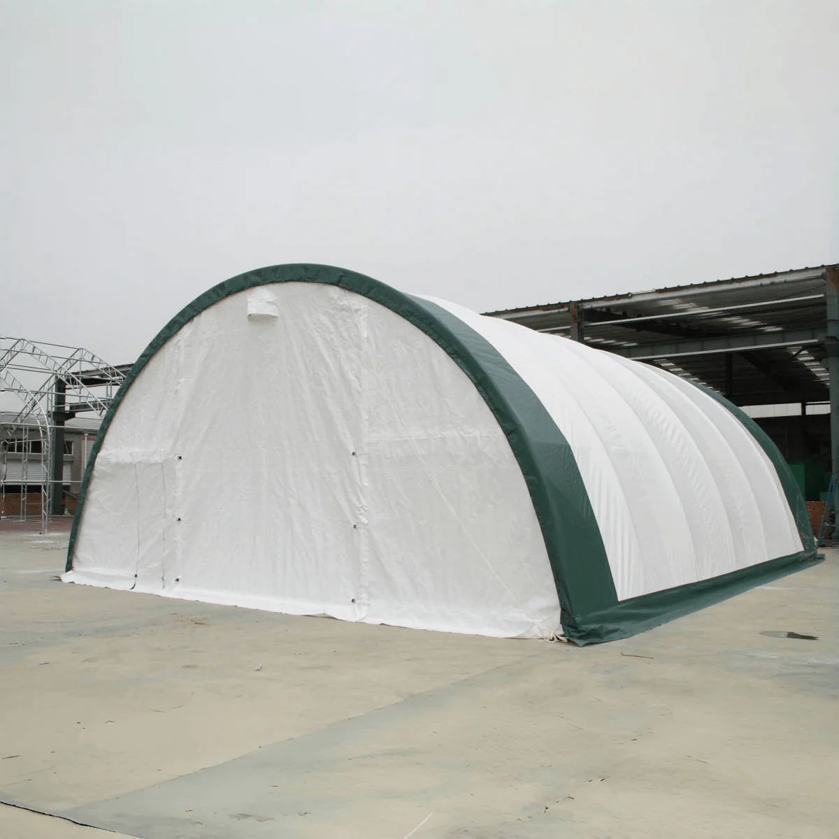 Single Truss Arch Storage PE Shelter, photo 10 of 17