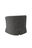 Tucker - Woven Fabric Swivel Barrel Chair by HouseOfZazla