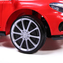 6V Licensed Mercedes Benz AMG Electric Vehicle, Kid Ride on Car with Parental Remote Control, MP3 Player Headlights Opening Doors for Children 3-8, Red