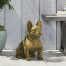 Dog Garden Sculpture, Outdoor French Bulldog Garden Statue