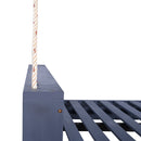 Twin Size Porch Swing Bed Seating Gray