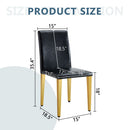 Modern Dining Chairs With Metal Legs by Unique Piece Furniture