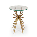 Table With Sunburst Design - Gold by HouseOfZazla