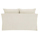 Shane - Loveseat With 2 Pillows - Beige Linen by Unique Piece Furniture
