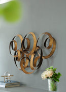 SerethaLeaf Wall Decor - Gold by HouseOfZazla