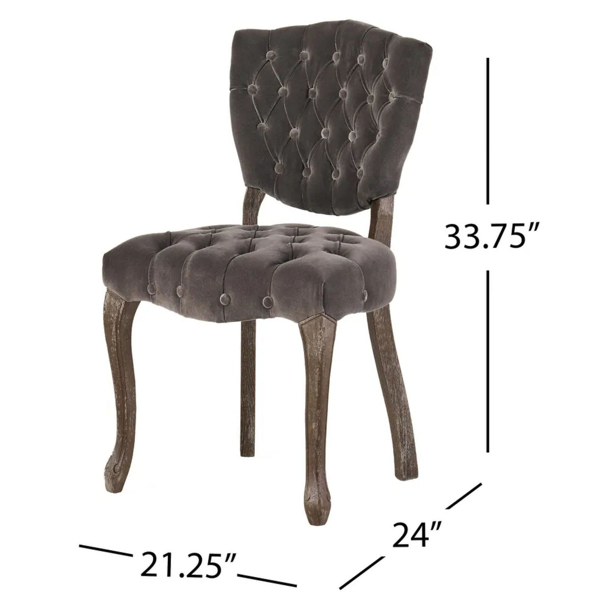 KD Tufted Chair (Set of 2), photo 3 of 10