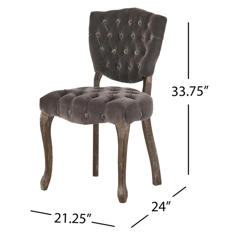 KD Tufted Chair (Set of 2), photo 3 of 10