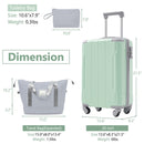 20 Inch Carry On Luggage Set 3 Piece with Spinner Wheels
