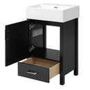 Bathroom Vanity With Sink, Frame And Drawer by HouseOfZazla