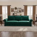 3 In 1 Convertible Sleeper Sofa With Nailhead Trim & Rolled Arm by HouseOfZazla