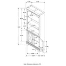 Stigham - Bookcase With 2 Door Cabinet, Adjustable Shelves, Cable Management - Oak by HouseOfZazla