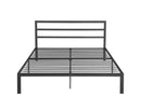 Metal Bed Frame With Headboard by HouseOfZazla