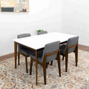 Levi - Modern Style Rectangular Dining Kitchen Table by HouseOfZazla