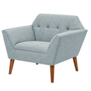 Modern Lounge Chair With Button Tufting by HouseOfZazla