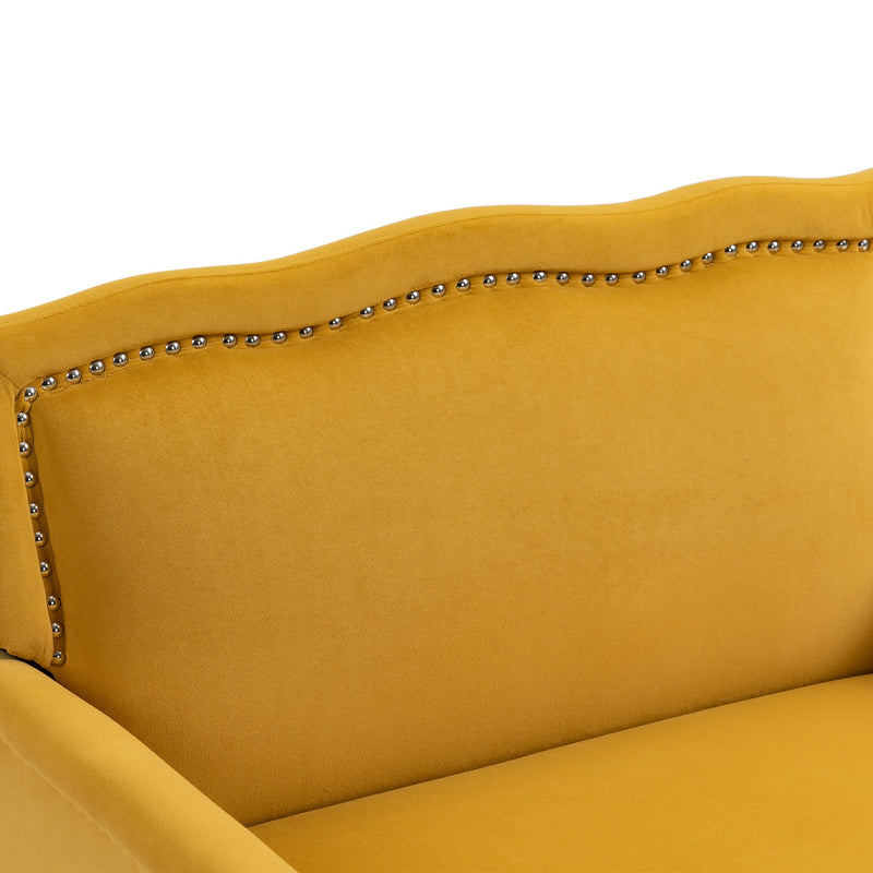 Accent Chair, Living Room Chair / leisure single sofa with acrylic feet