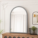 Vintage Iron Art Arch Mirror, Wall Hanging Or Table Display by HouseOfZazla