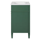 Bathroom Vanity With 2 Doors And Tip Out Drawer, Soft Closing Hinges by HouseOfZazla