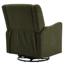 Wide Wingback Swivel Glider Rocker Recliner Chair by HouseOfZazla