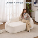 Curved Chaise Lounge Chair Indoor
