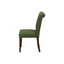Modern Compact Design Upholstered Dining Chair (Set of 2)