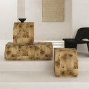 Moxie - 3 Piece Coffee And End Table Set - Brown by Unique Piece Furniture
